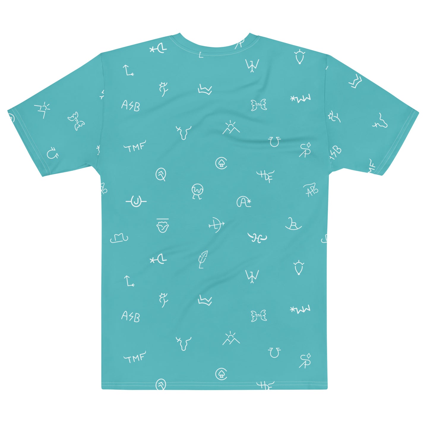 W.I. Turquoise Branded Tee