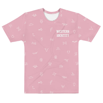 W.I. Pink Branded Tee