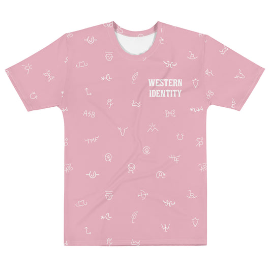 W.I. Pink Branded Tee