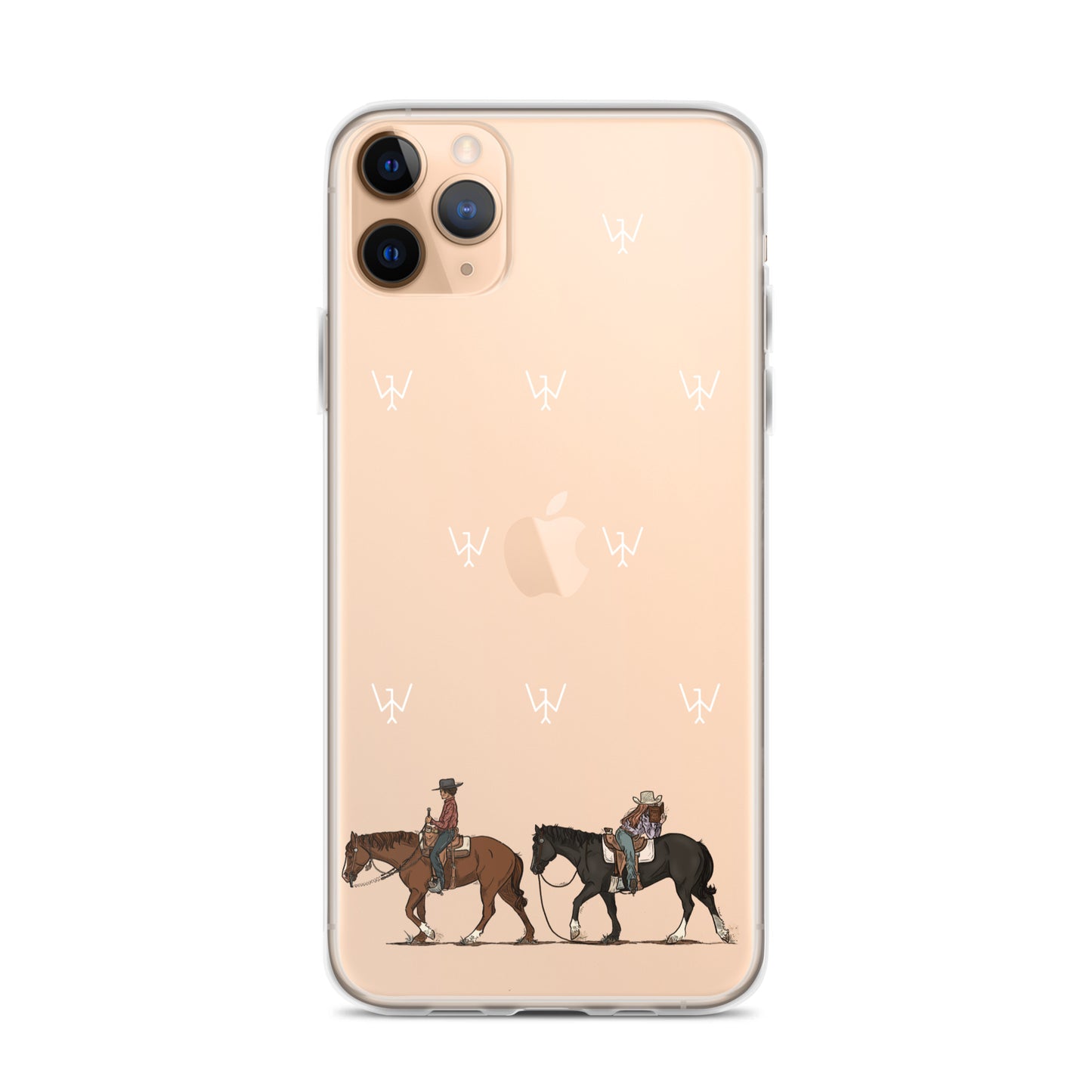 Clear Cowboy Case for iPhone®