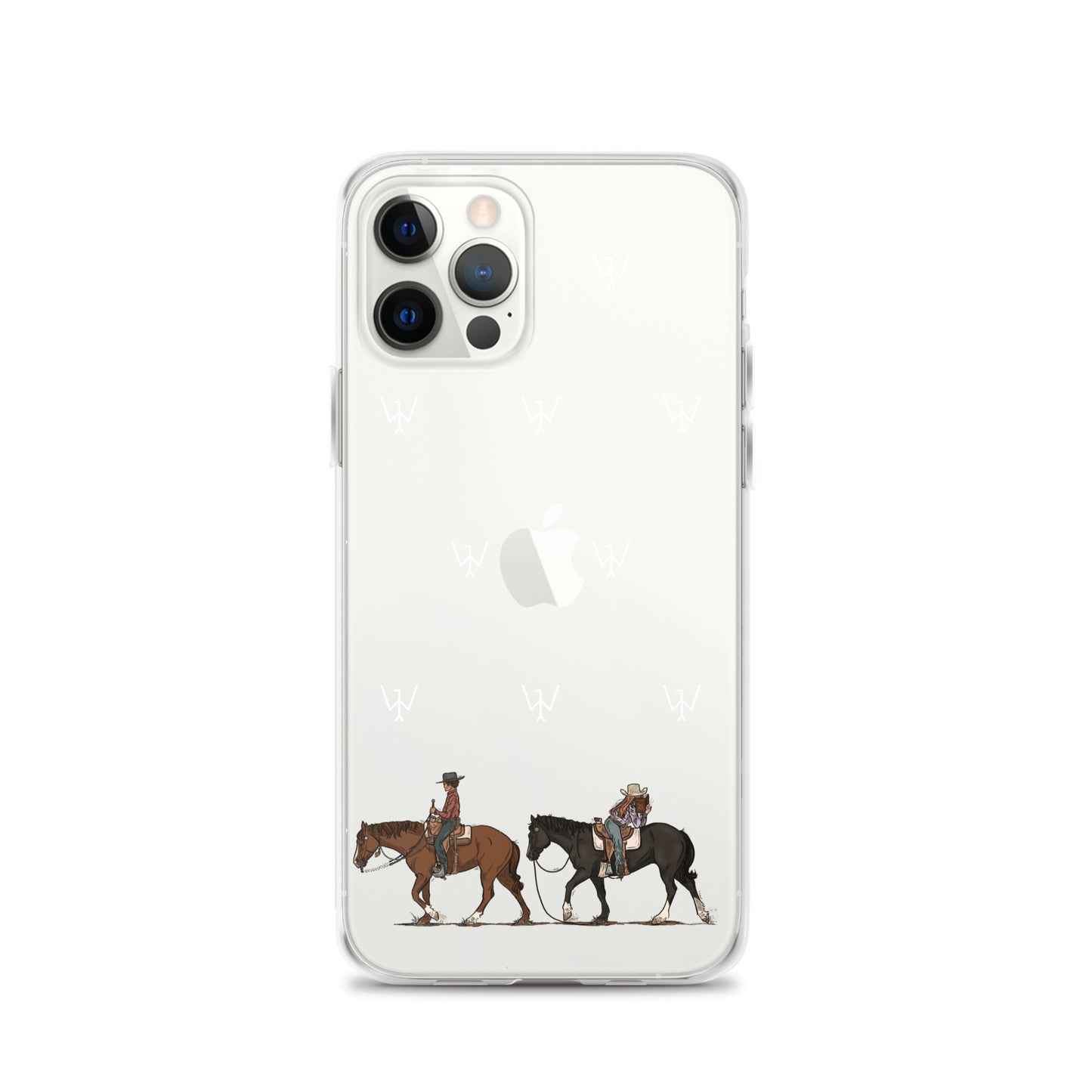 Clear Cowboy Case for iPhone®