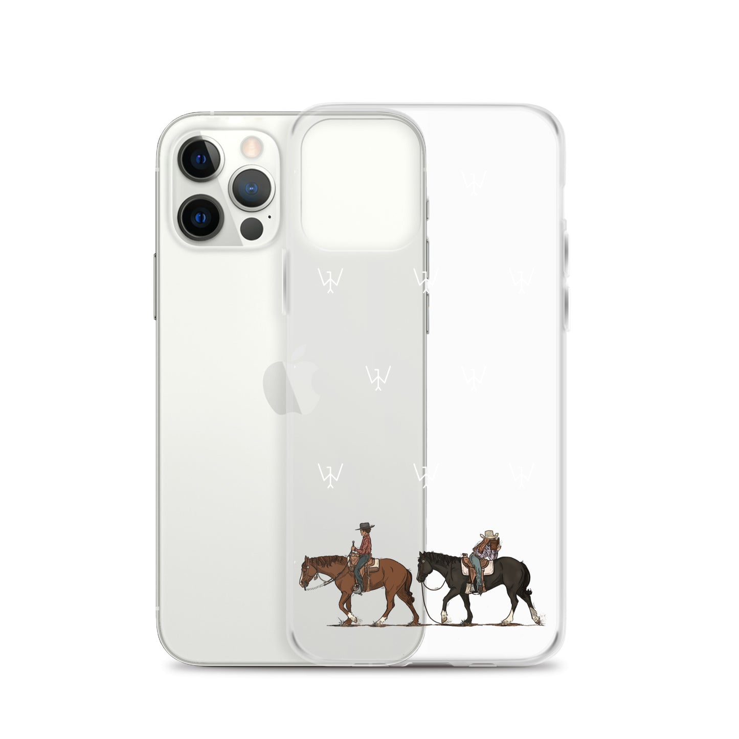 Clear Cowboy Case for iPhone®