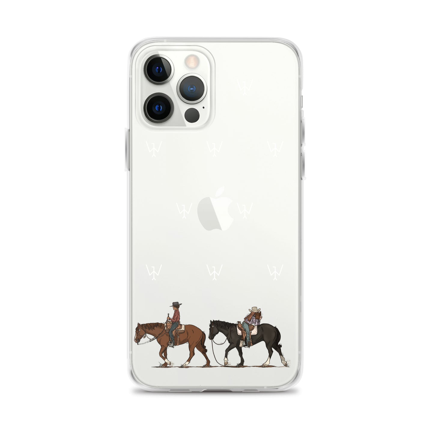 Clear Cowboy Case for iPhone®