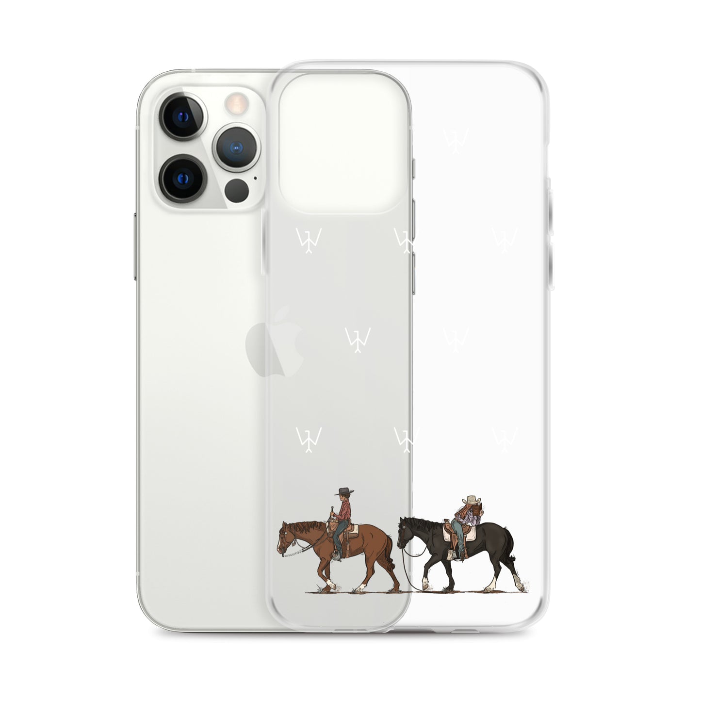 Clear Cowboy Case for iPhone®