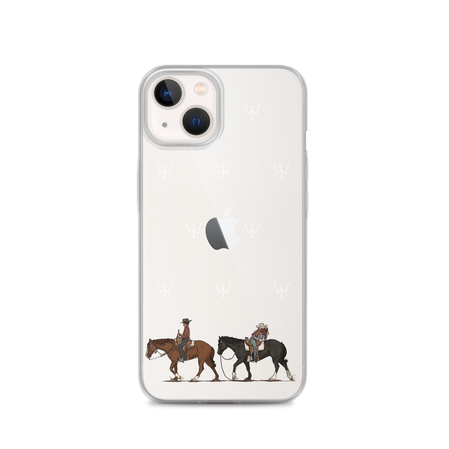 Clear Cowboy Case for iPhone®