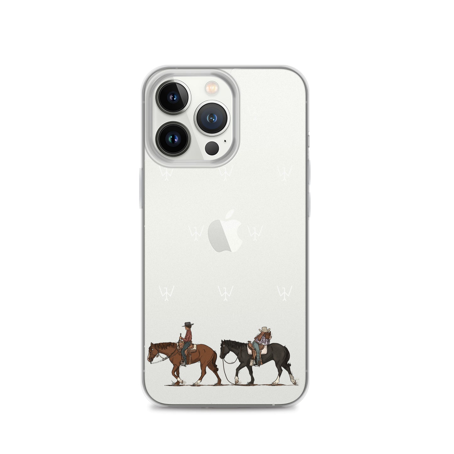 Clear Cowboy Case for iPhone®