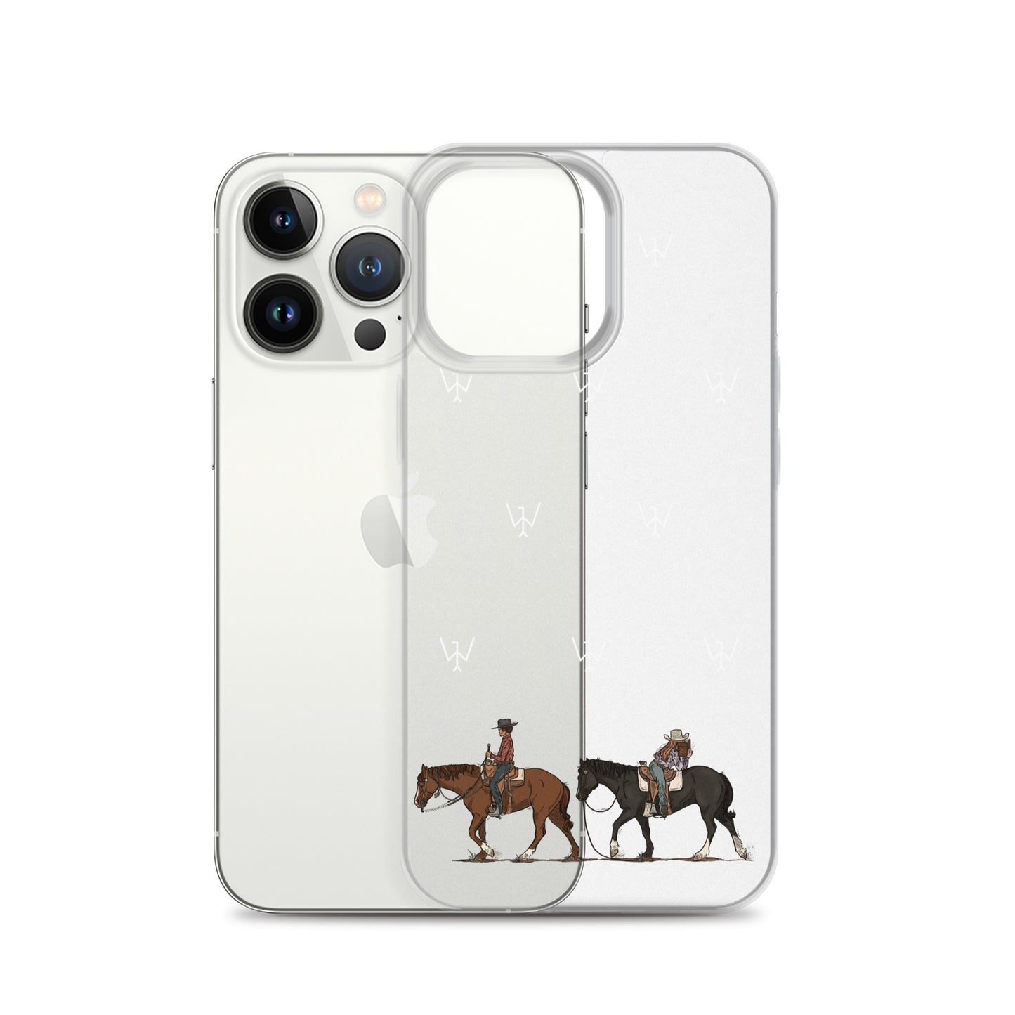 Clear Cowboy Case for iPhone®