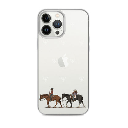 Clear Cowboy Case for iPhone®