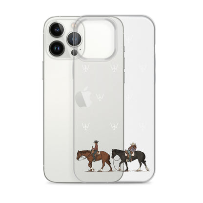 Clear Cowboy Case for iPhone®