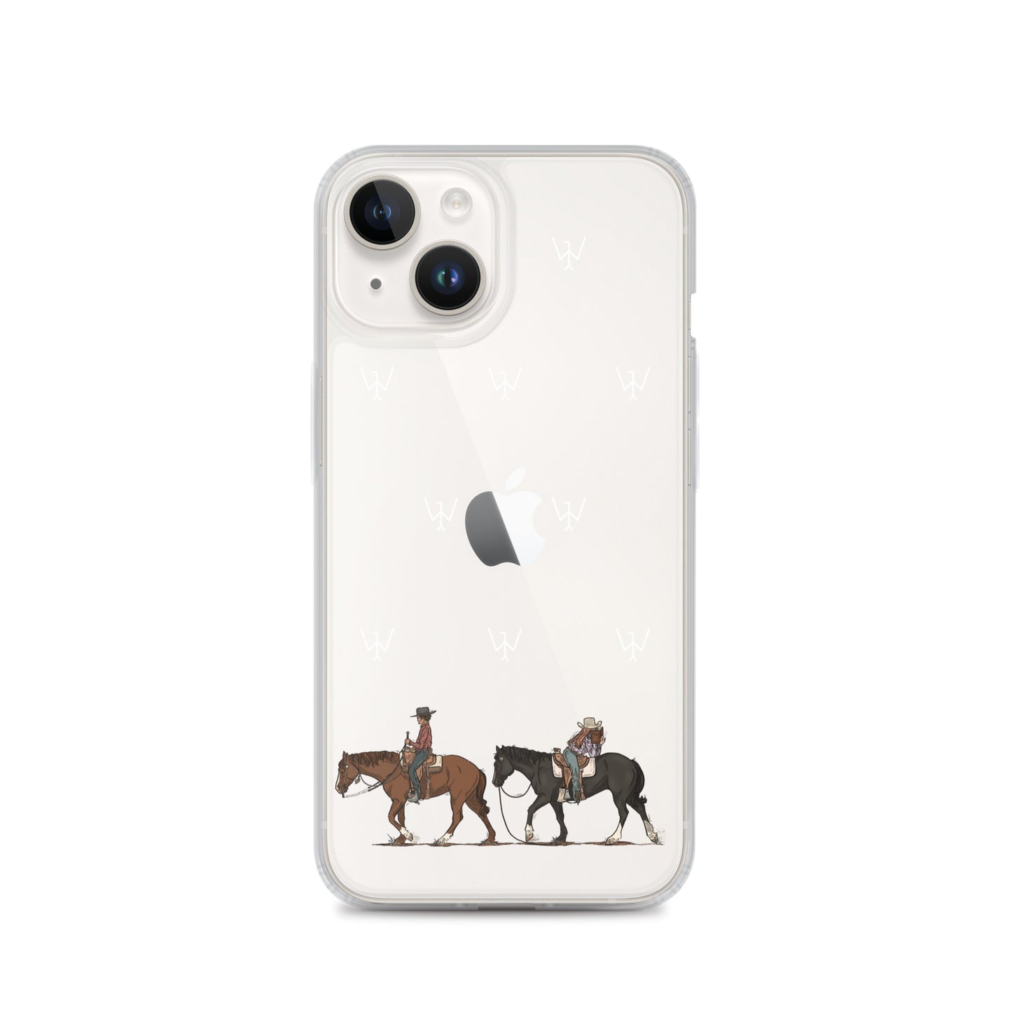 Clear Cowboy Case for iPhone®