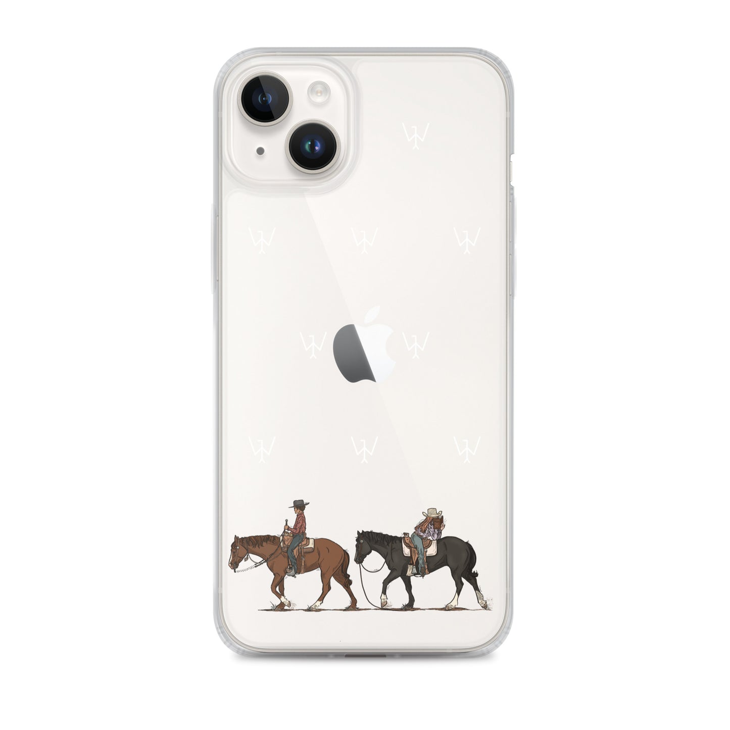 Clear Cowboy Case for iPhone®