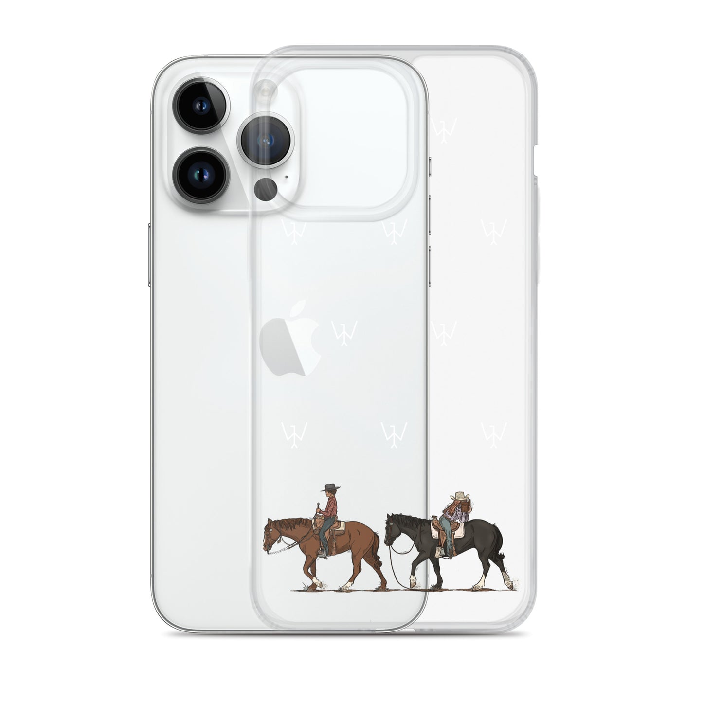 Clear Cowboy Case for iPhone®