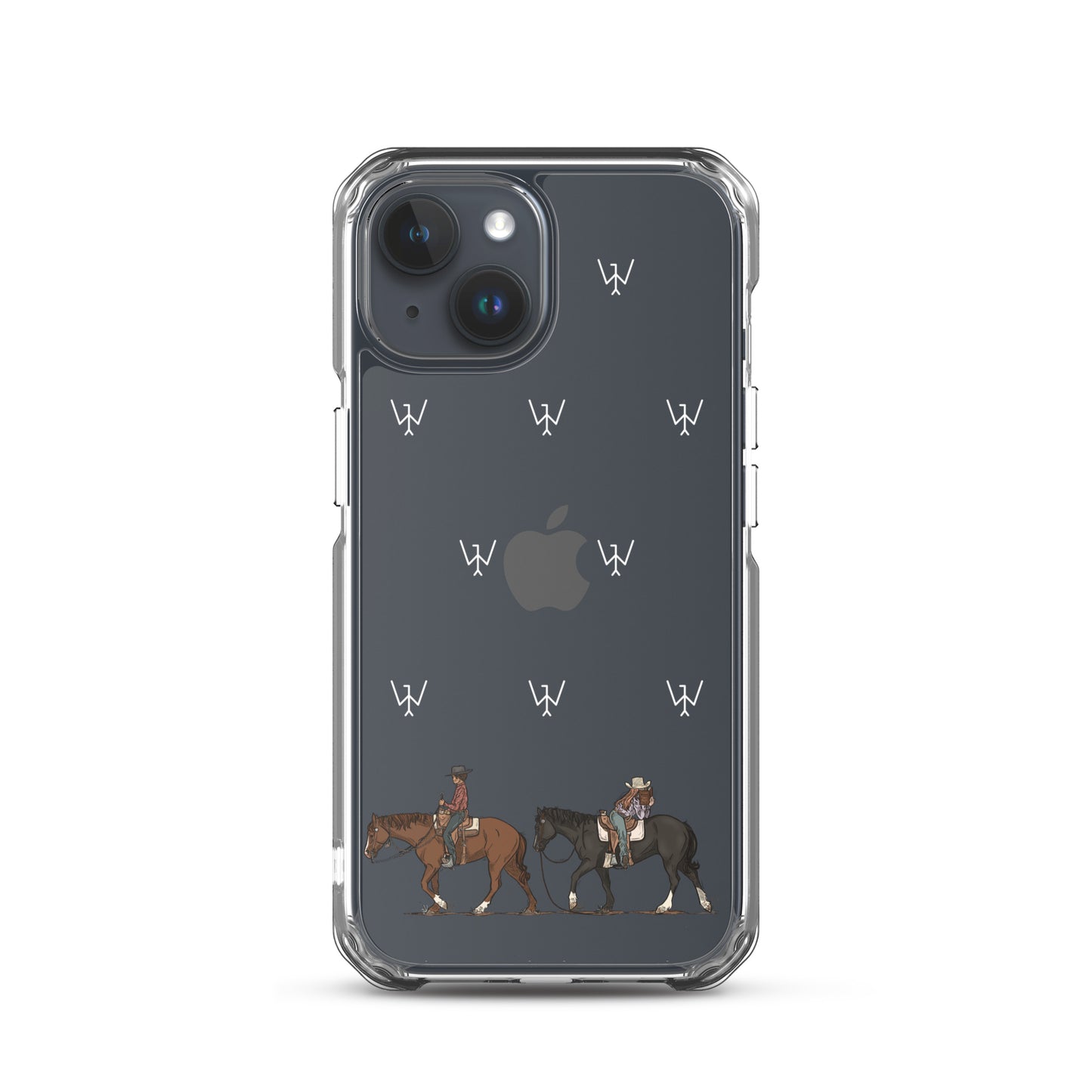 Clear Cowboy Case for iPhone®