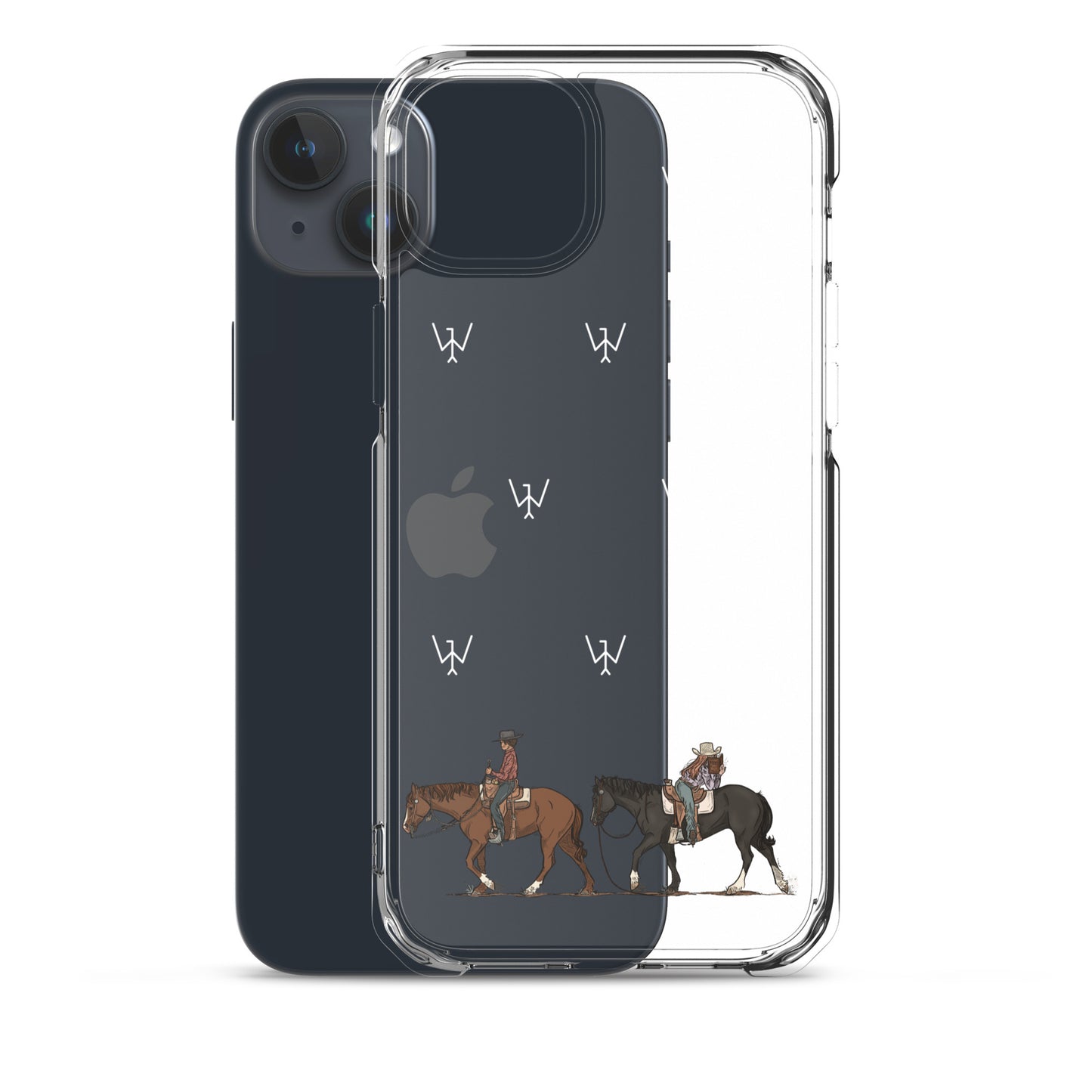 Clear Cowboy Case for iPhone®