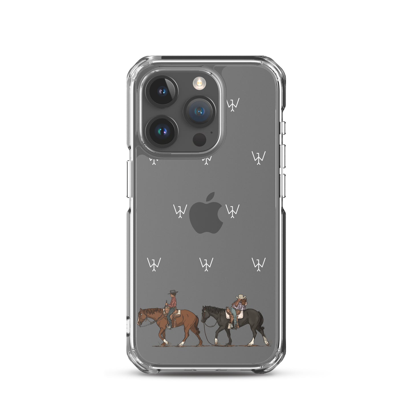 Clear Cowboy Case for iPhone®