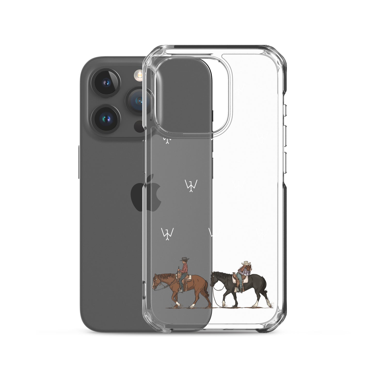 Clear Cowboy Case for iPhone®