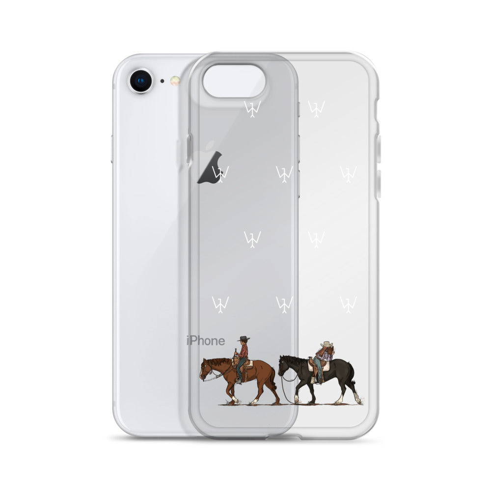 Clear Cowboy Case for iPhone®