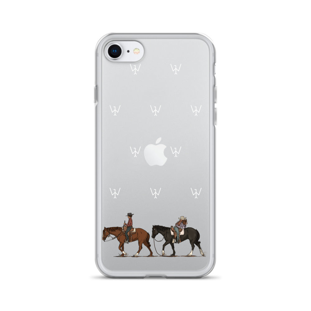 Clear Cowboy Case for iPhone®