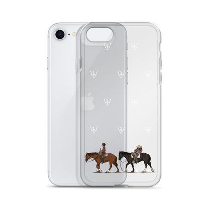 Clear Cowboy Case for iPhone®