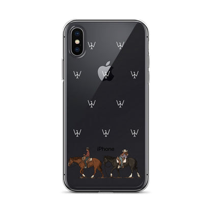 Clear Cowboy Case for iPhone®