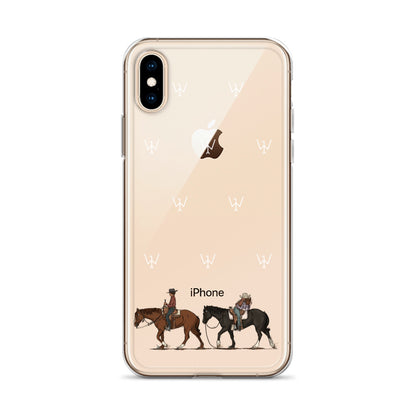 Clear Cowboy Case for iPhone®