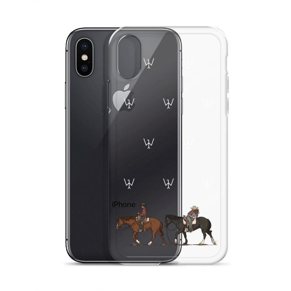 Clear Cowboy Case for iPhone®