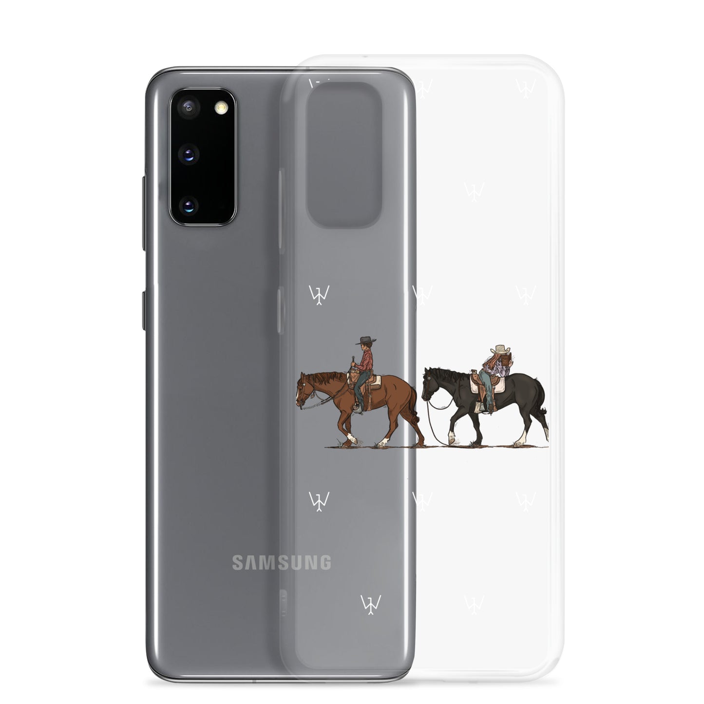 Clear Cowboy Case for Samsung®