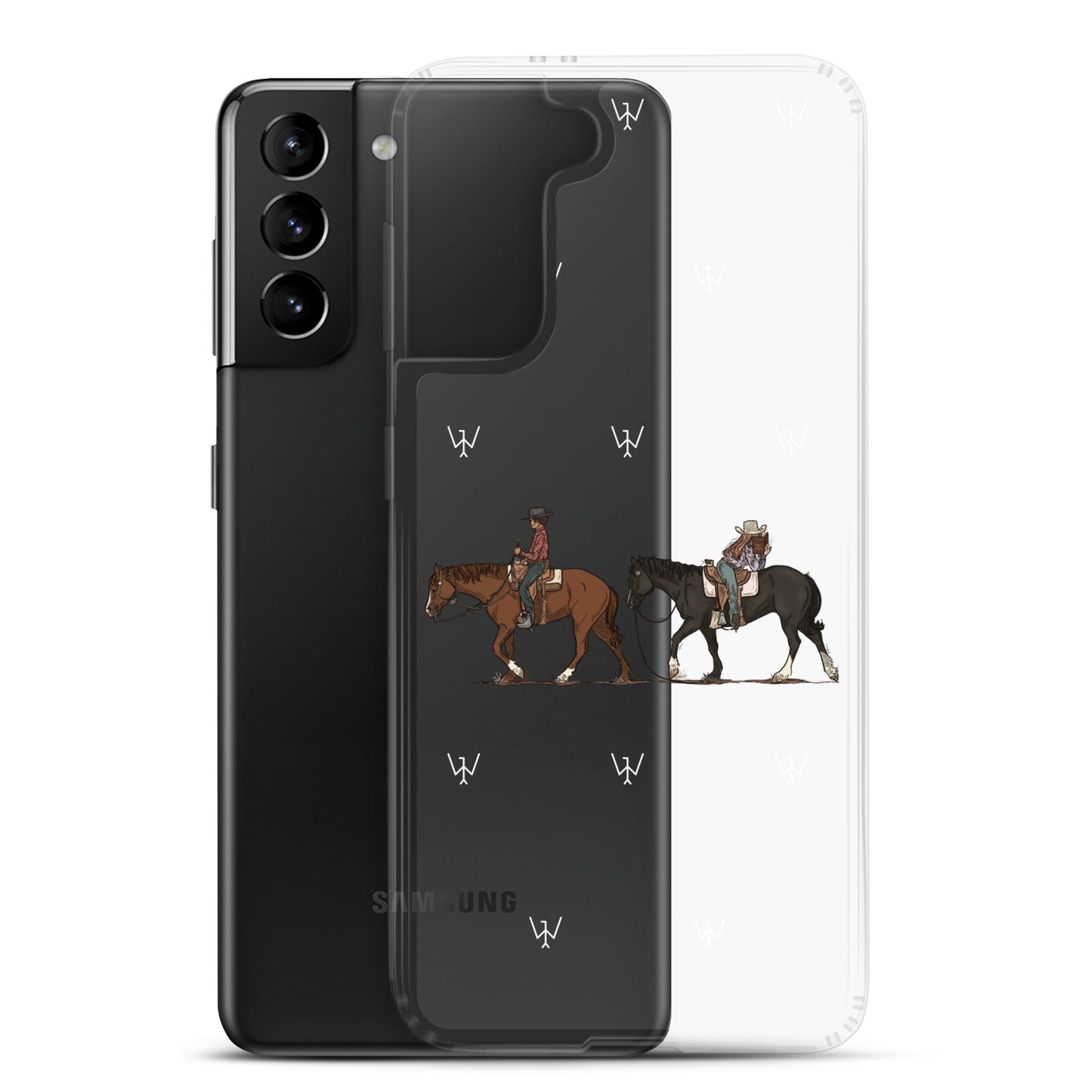 Clear Cowboy Case for Samsung®