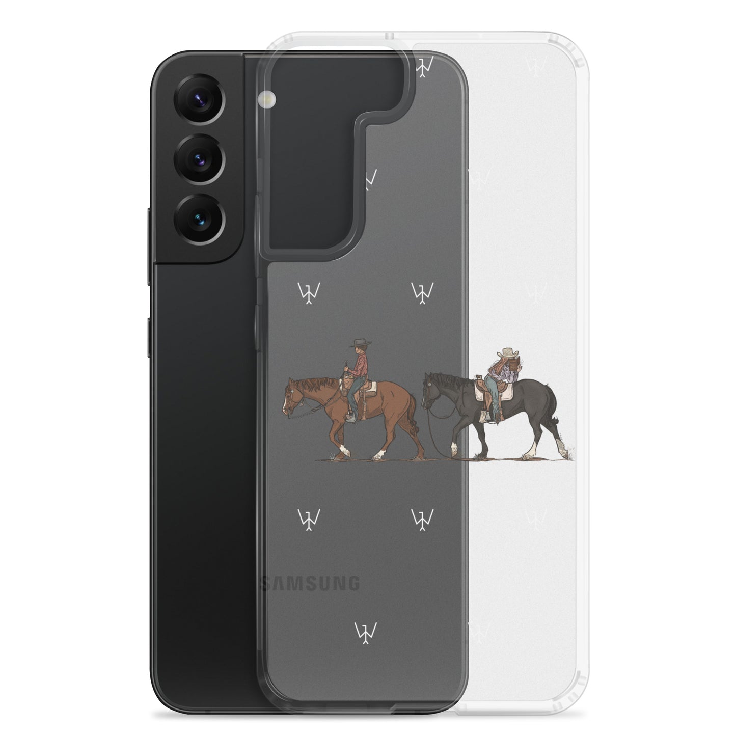 Clear Cowboy Case for Samsung®