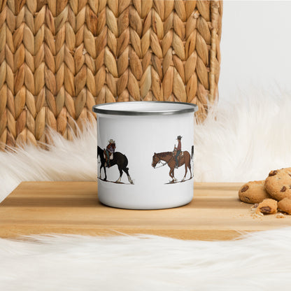 Enamel Ranch Mug