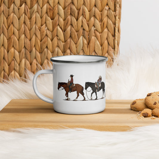 Enamel Ranch Mug