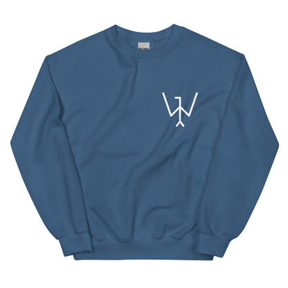 W.I. "Ass Backwards" Graphic Crew Neck Sweatshirt