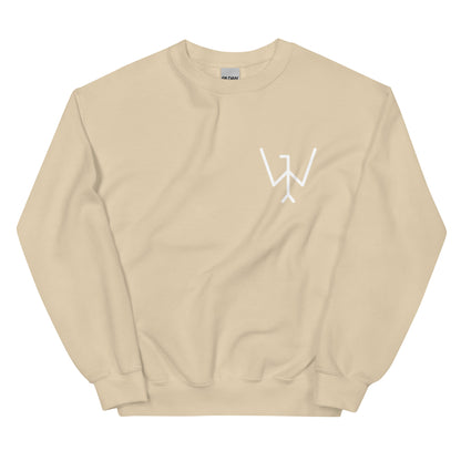 W.I. "Ass Backwards" Graphic Crew Neck Sweatshirt