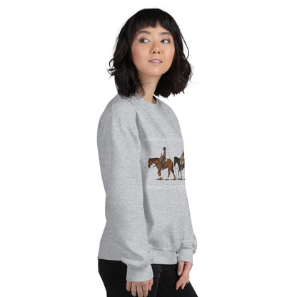 W.I. "Ass Backwards" Graphic Sweatshirt