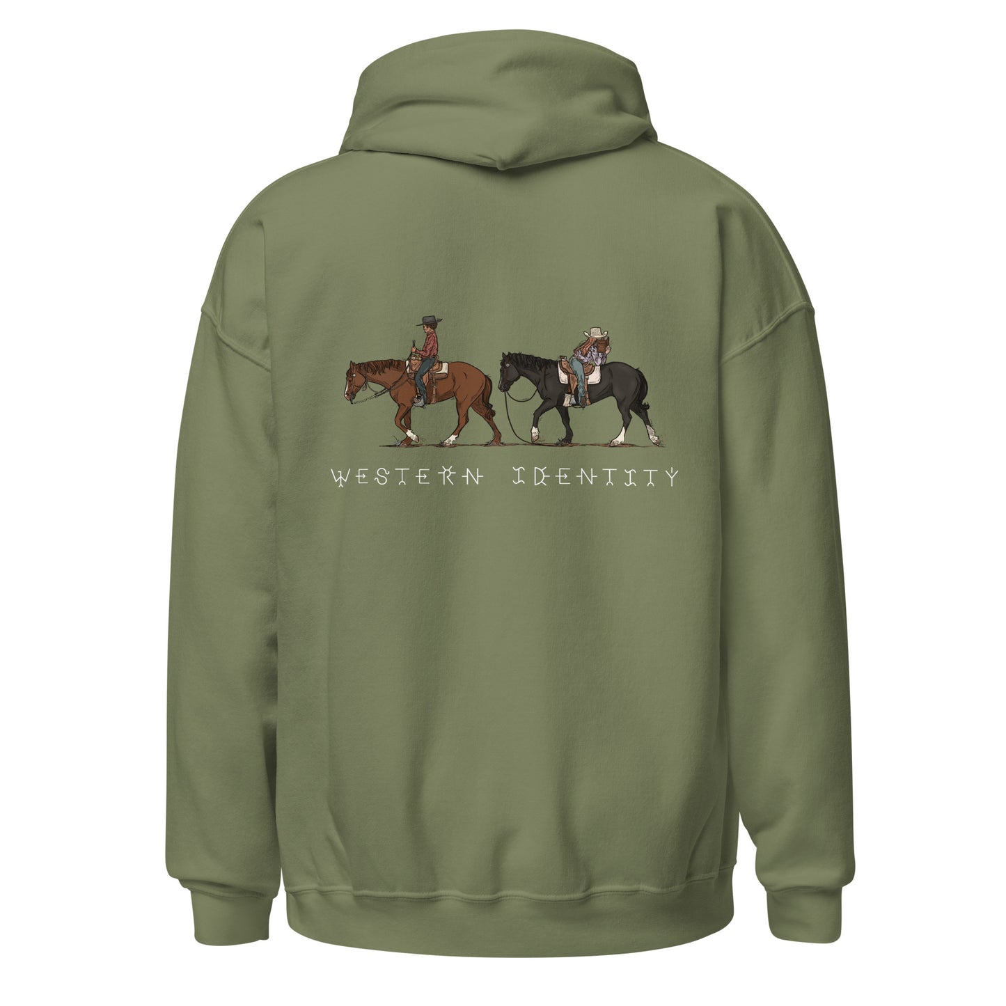 W.I. "Ass Backwards" Basic Hoodie