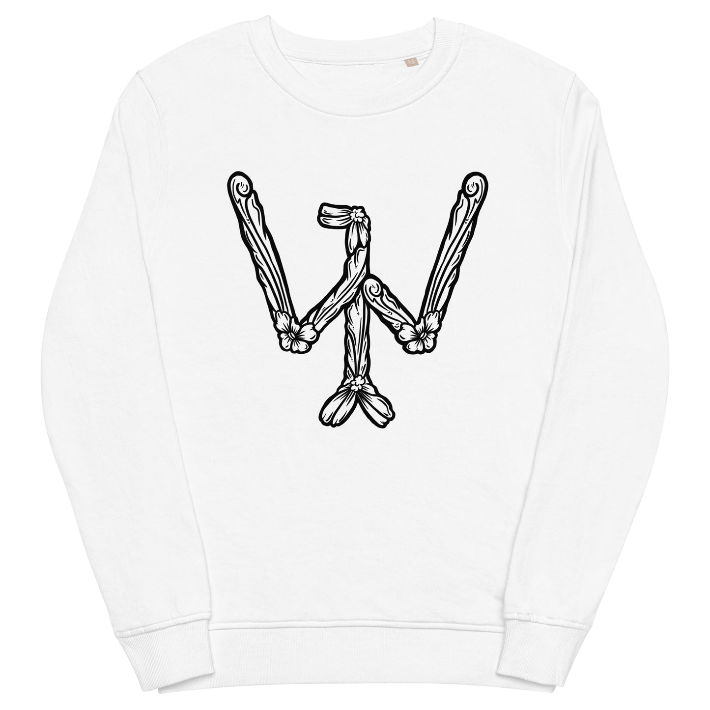 W.I. Tie-Dye-Ready Sweatshirt (Front Design)