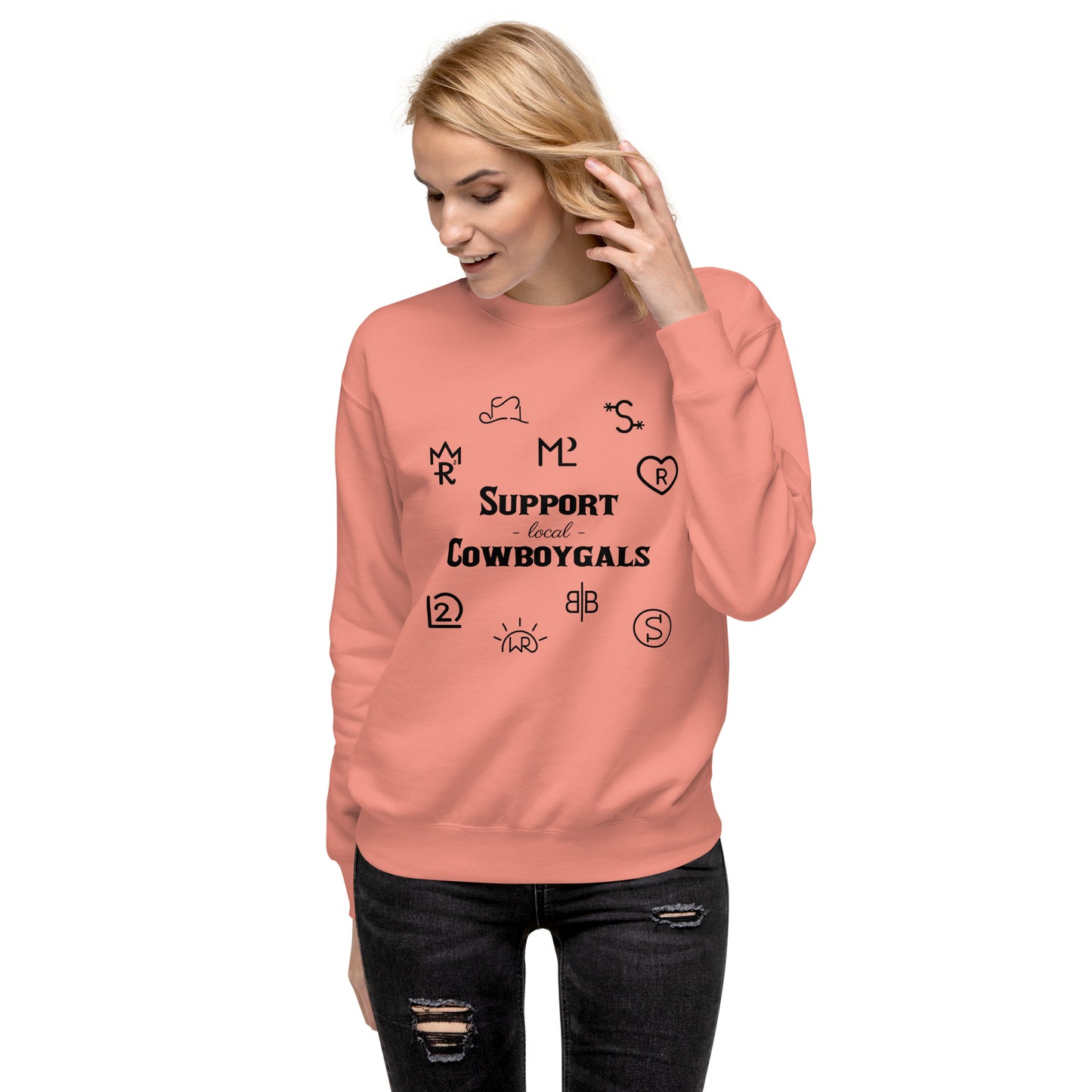 Support Local Cowboygals Sweatshirt