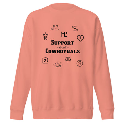 Support Local Cowboygals Sweatshirt