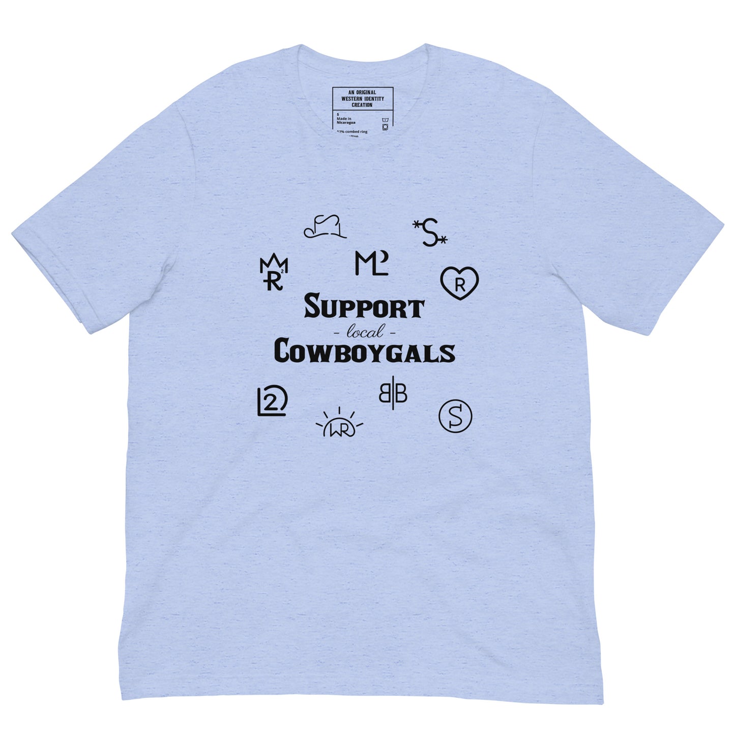 Support Local Cowboygals Bella Tee