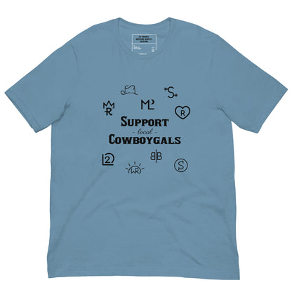 Support Local Cowboygals Bella Tee