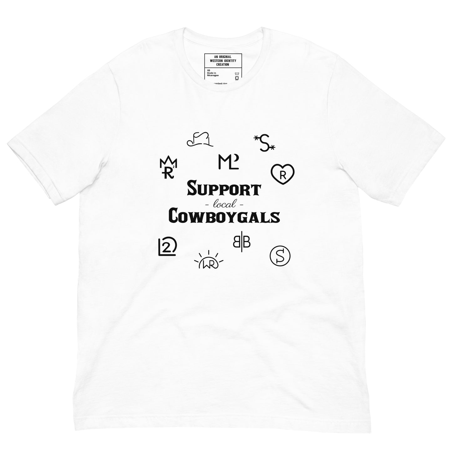 Support Local Cowboygals Bella Tee