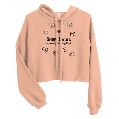 Shop Local Crop Hoodie