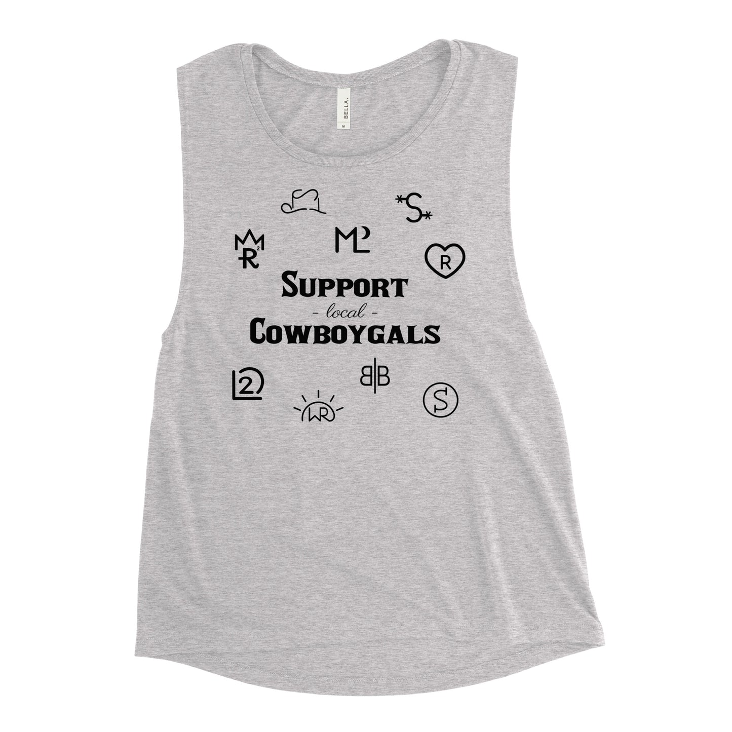 Support Local Cowboygals Muscle Tank