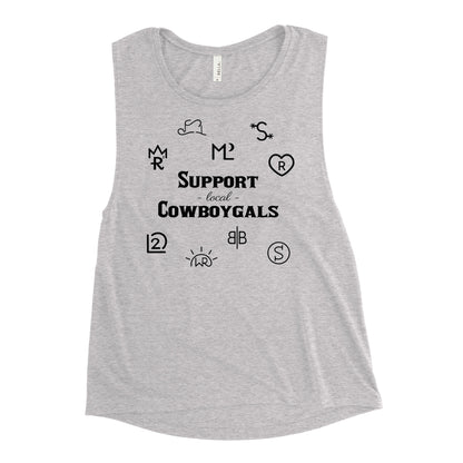 Support Local Cowboygals Muscle Tank