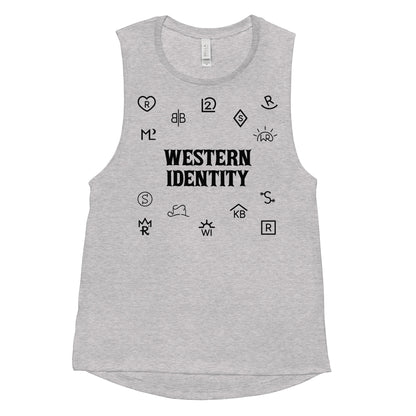 Western Identity Muscle Tank