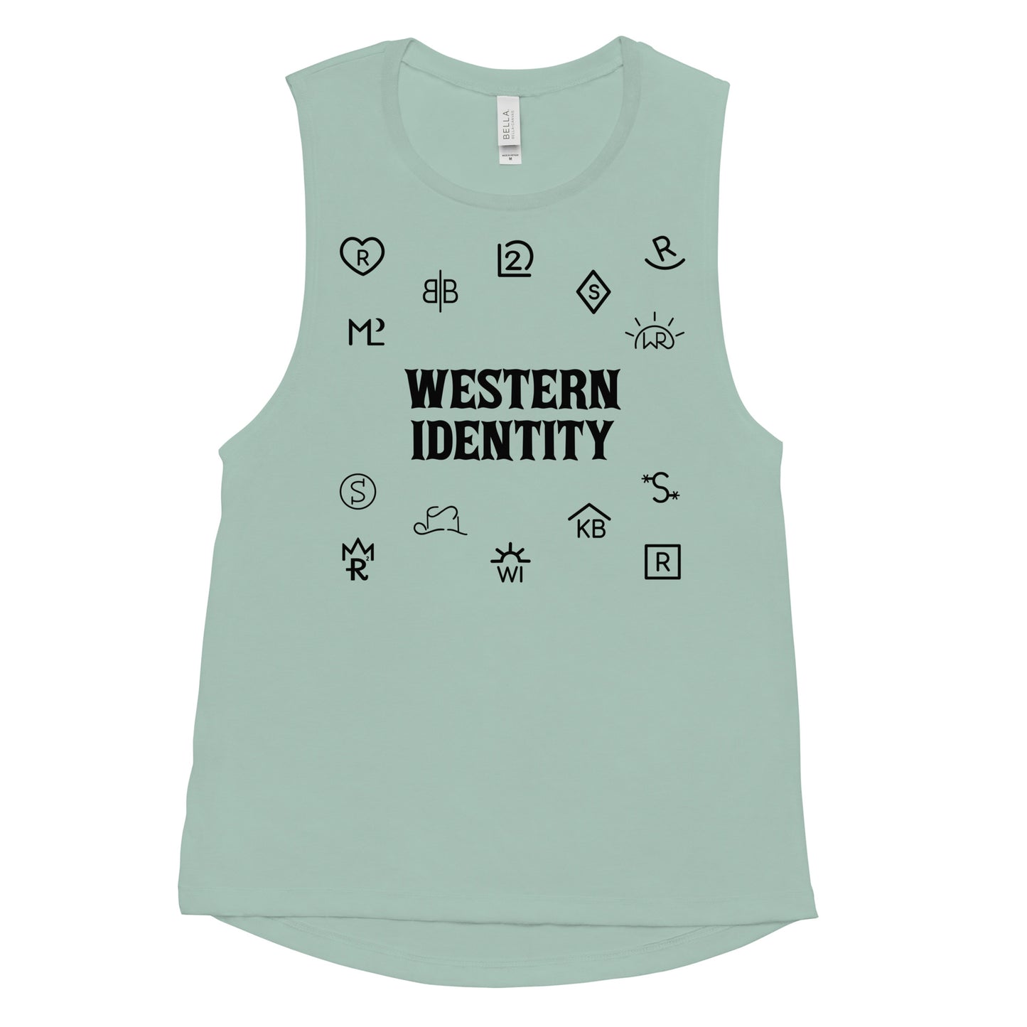 Western Identity Muscle Tank