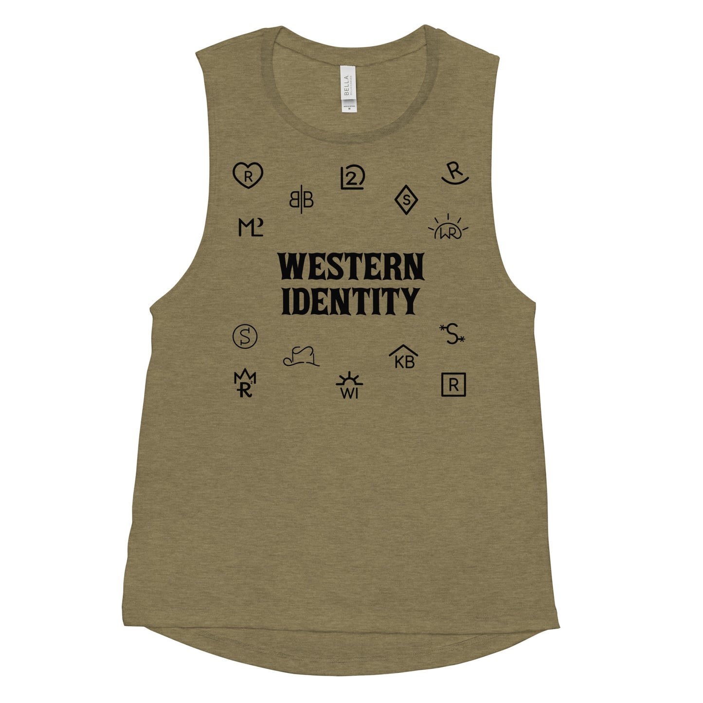 Western Identity Muscle Tank