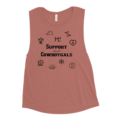 Support Local Cowboygals Muscle Tank