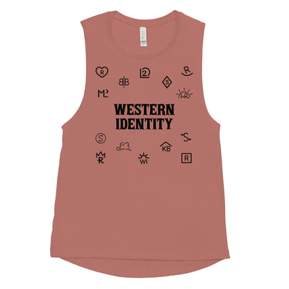 Western Identity Muscle Tank