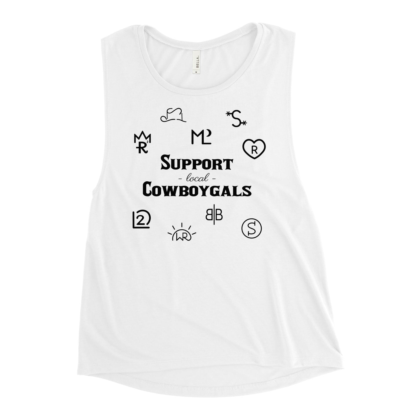 Support Local Cowboygals Muscle Tank